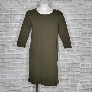 Vineyard Vines Ottoman Ribbed Shift Dress, size S